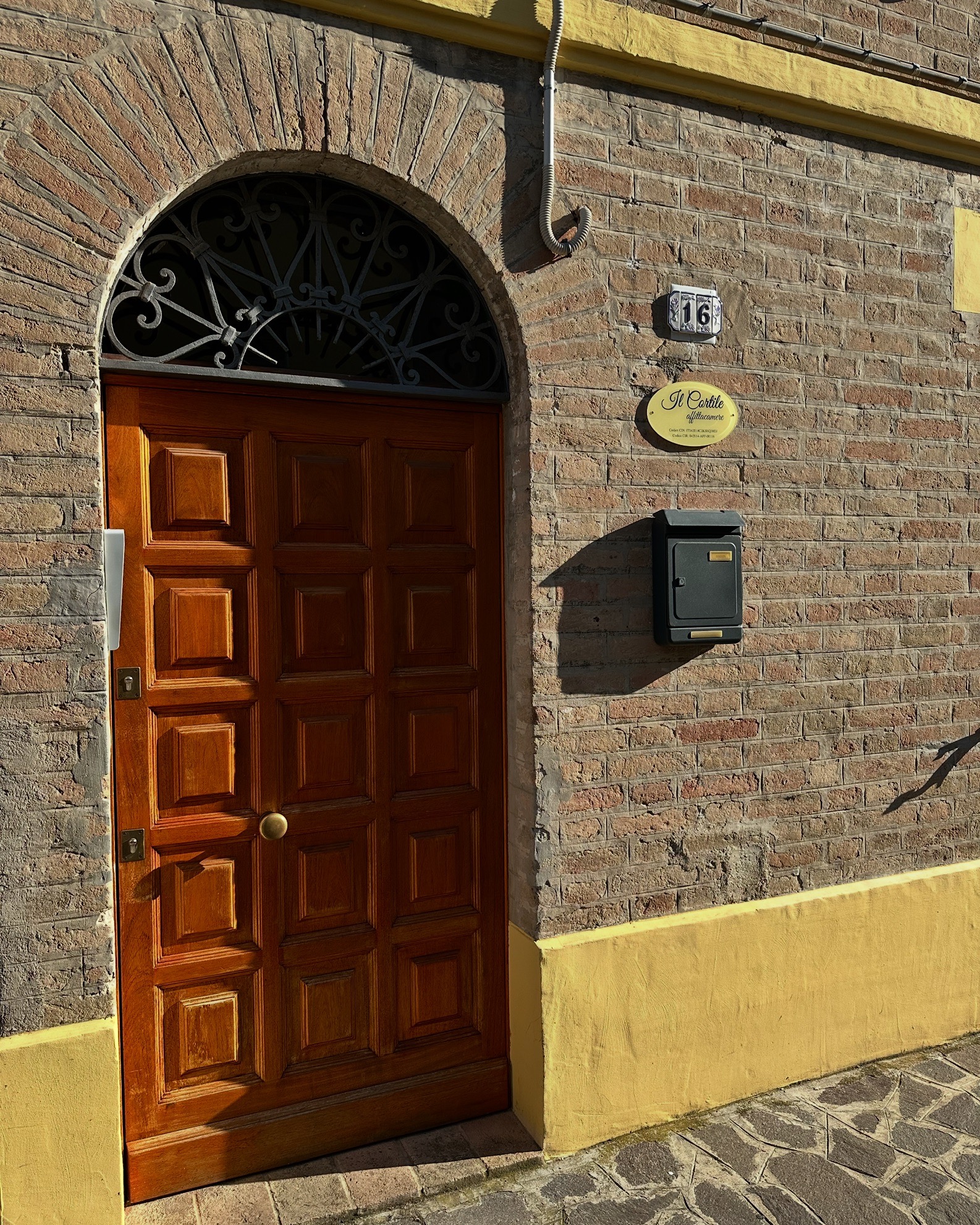 Ingresso di Il Cortile Affittacamere